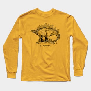 Figure One: Stegosaurus Long Sleeve T-Shirt